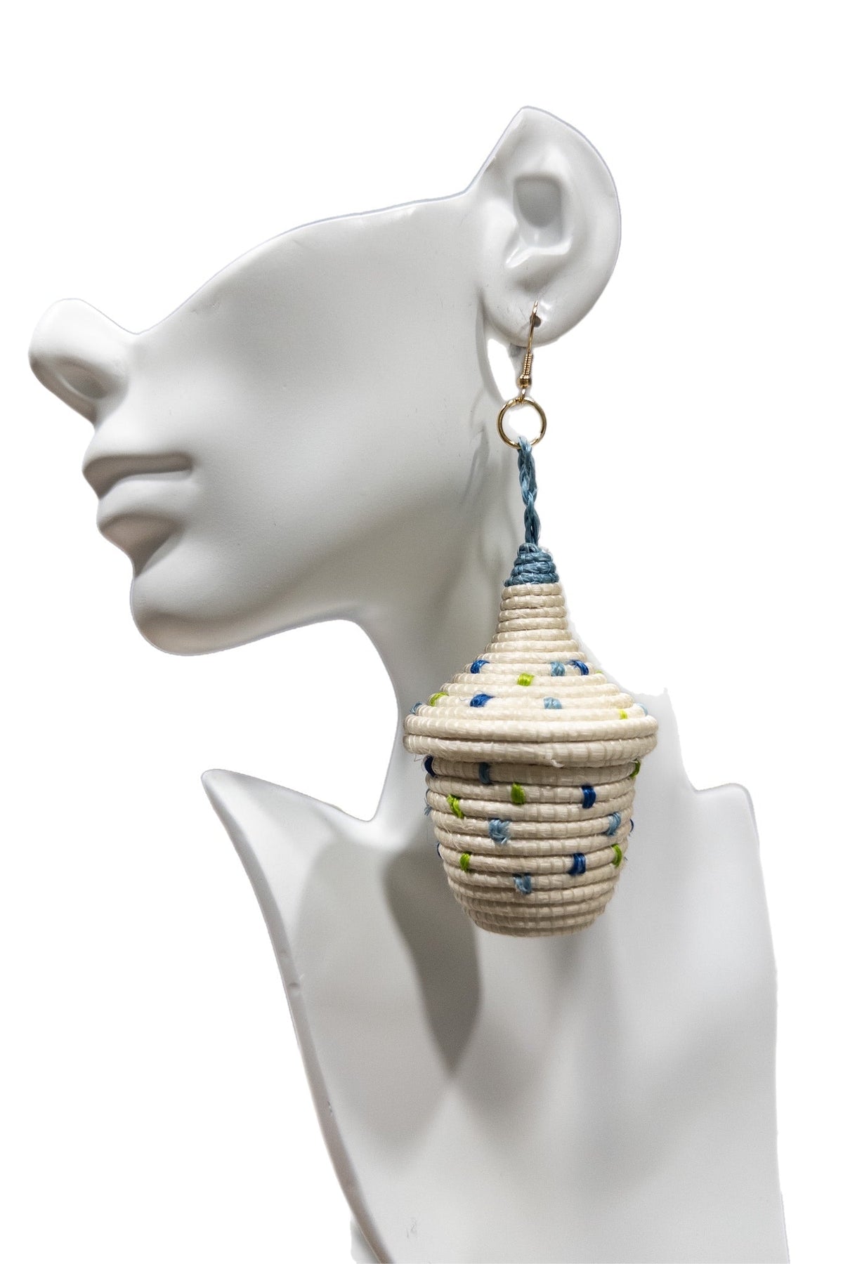 Bambaro Basket Earrings
