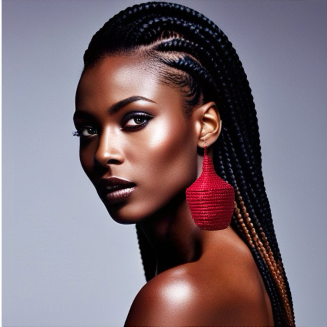 Bambaro Basket Earrings