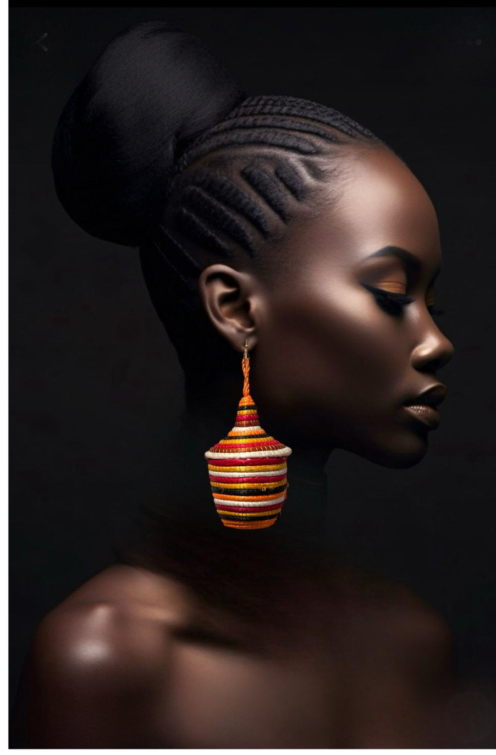 Bambaro Basket Earrings