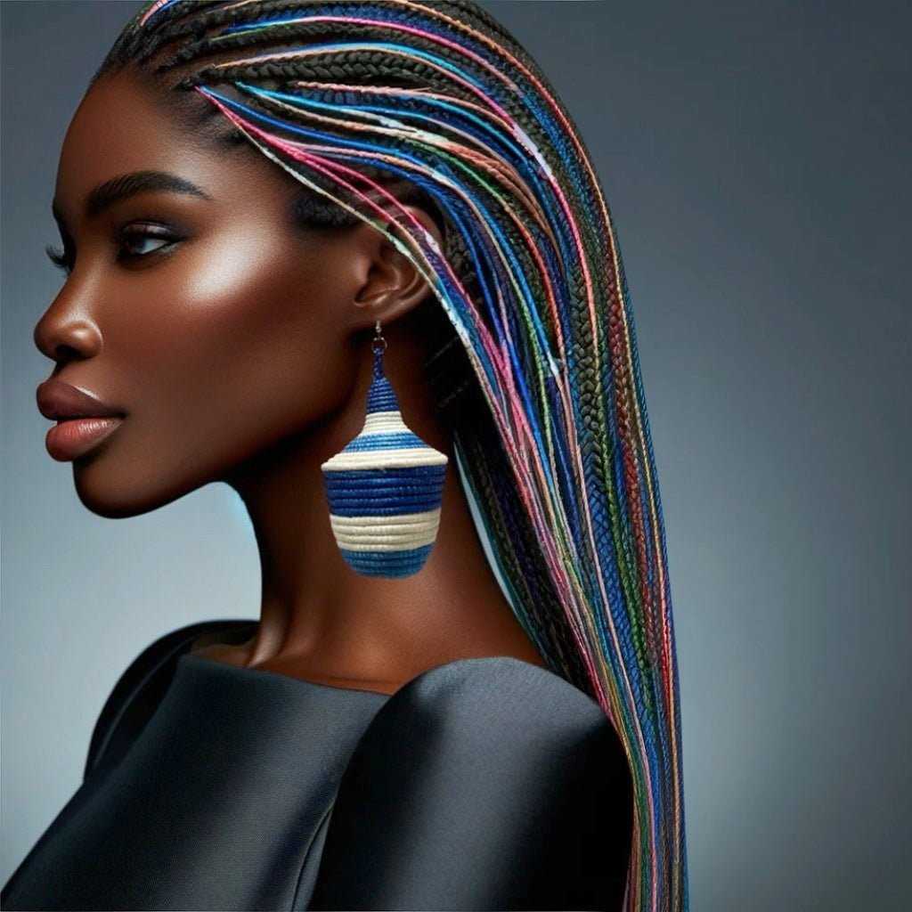 Bambaro Basket Earrings