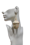 Bambaro Basket Earrings