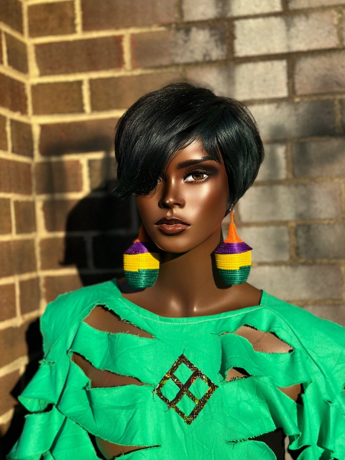 Bambaro Basket Earrings