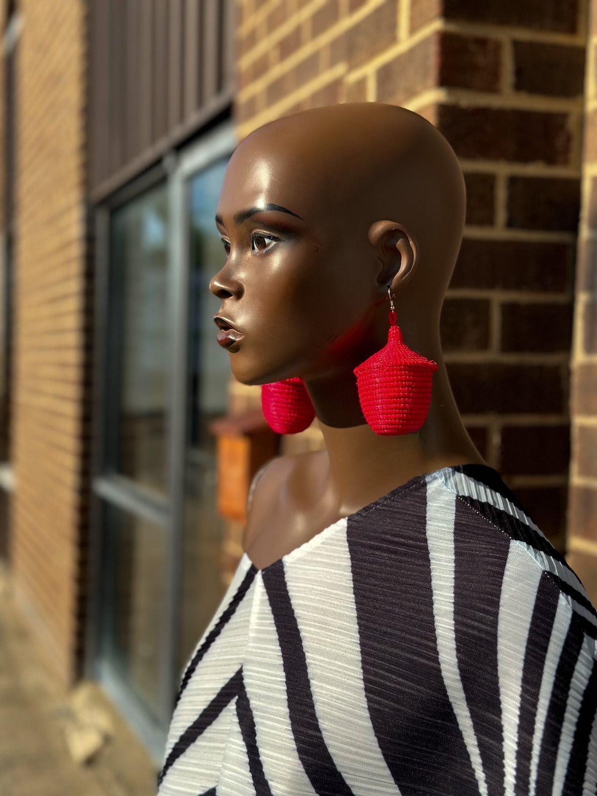 Bambaro Basket Earrings