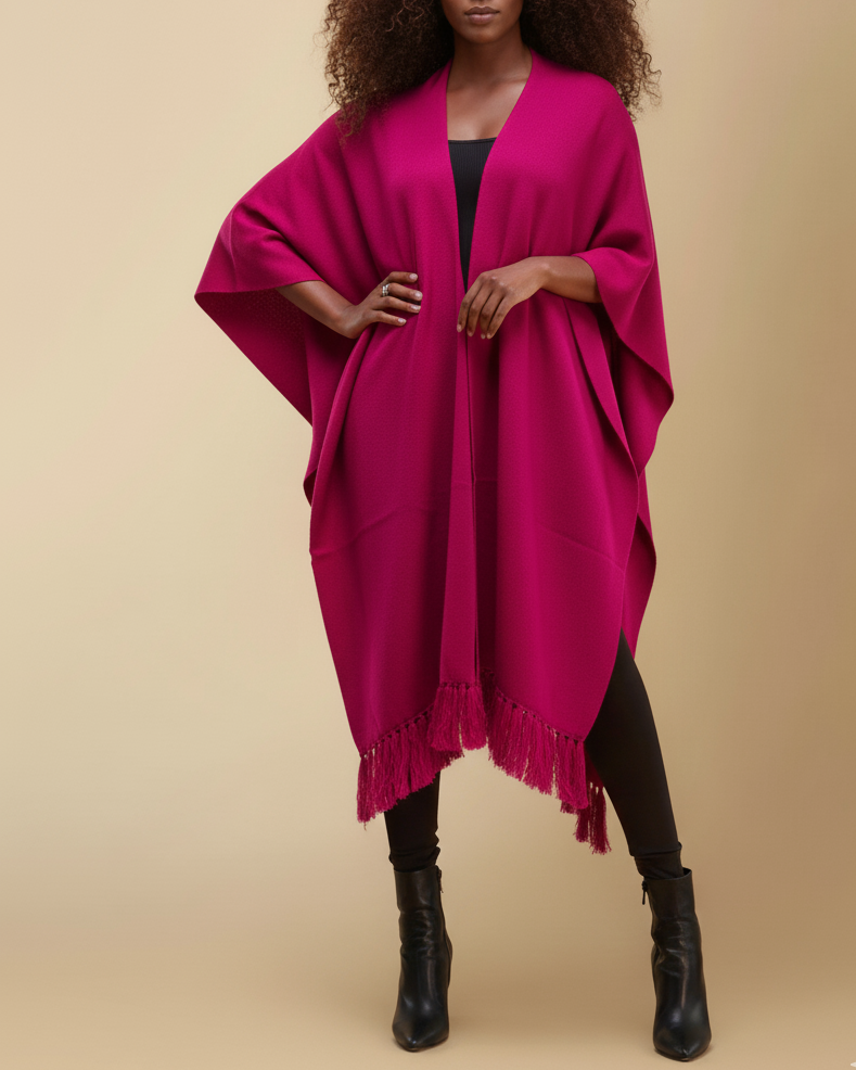 Basic Double Layered Poncho