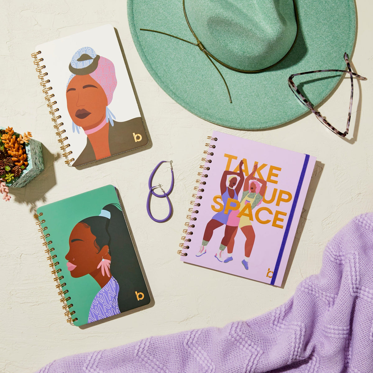 Take Up Space Undated Planner