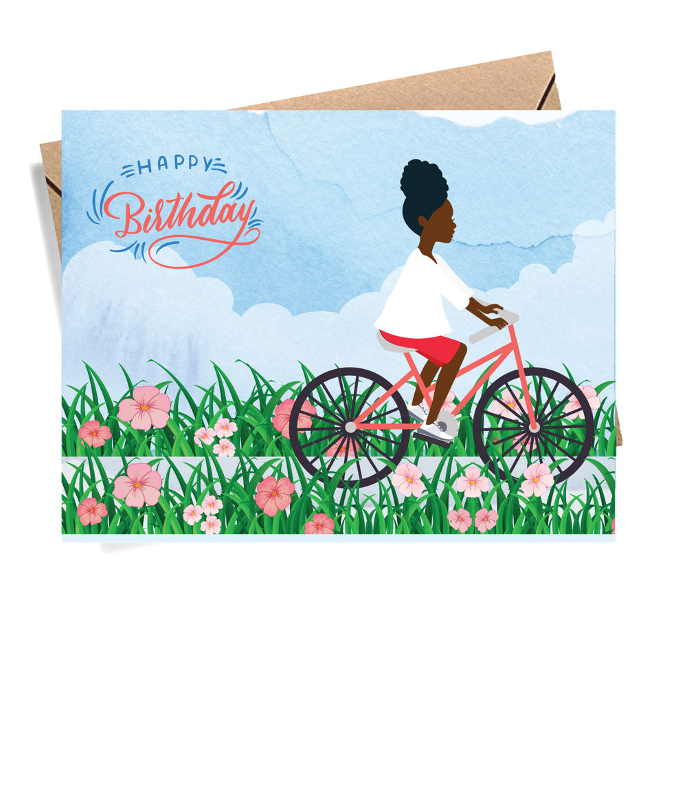 Birthday Bike Flowers