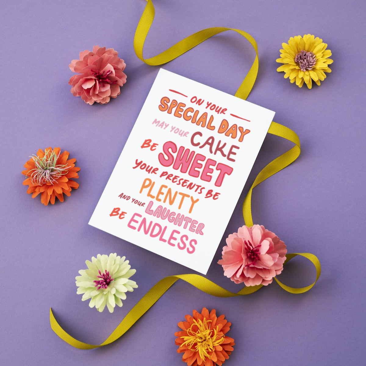 Special Day Birthday Card