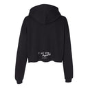 That Girl — White Graffiti Cropped Hoodie | Around the Way Girl Collection