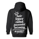 I AM HIM — Prince Becoming | White Ink | Pullover Hoodie | Legacy Collection