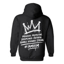 I AM HIM — King Anointed | White Ink | Pullover Hoodie | King Collection