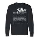 I AM HIM — Father Definition | White Ink | Long Sleeve Tee | Definitions of HIM Collection