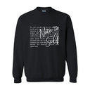 Note To Self Women's Crewneck – Sacred Reminders. Everyday Wear. White