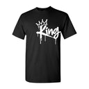 I AM HIM — King Anointed | White Ink | T-Shirt | King Collection