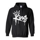 I AM HIM — King Anointed | White Ink | Pullover Hoodie | King Collection