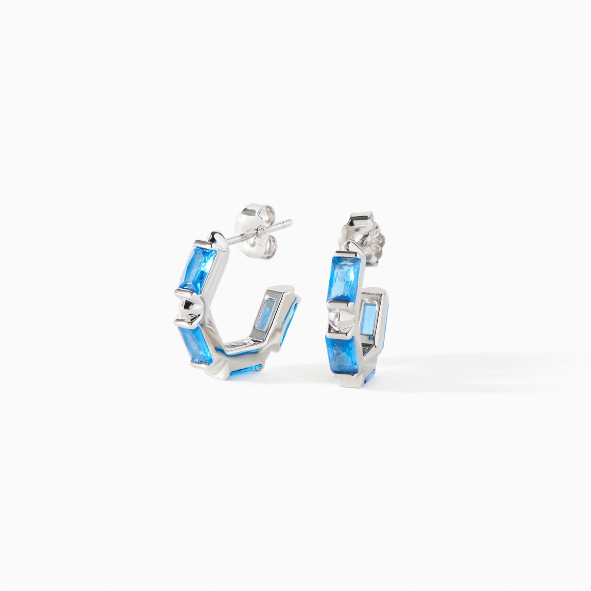 The Claire Hoop Earrings - Huggie