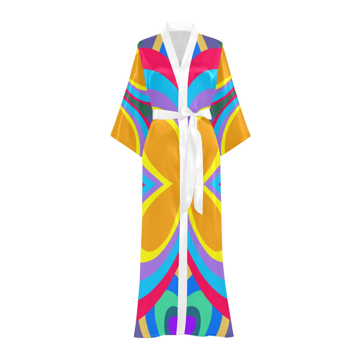 ABEILLE CREATIONS- Queen Ya- Long Kimono Robe