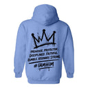 I AM HIM — King Anointed | Black Ink | Pullover Hoodie | King Collection