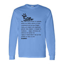 I AM HIM — Son Definition | Black Ink | Long Sleeve Tee | Legacy Collection