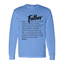 I AM HIM — Father Definition | Black Ink | Long Sleeve Tee | Definitions of HIM Collection