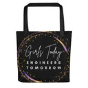 Girls Today Engineers Tomorrow Small Tote Bag