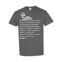 I AM HIM — Son Definition | White Ink | T-Shirt | Legacy Collection
