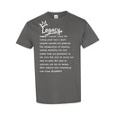 I AM HIM — Legacy Definition | White Ink | T-Shirt | Legacy Collection