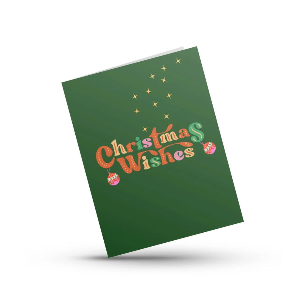Christmas Wishes Holiday Greeting Card