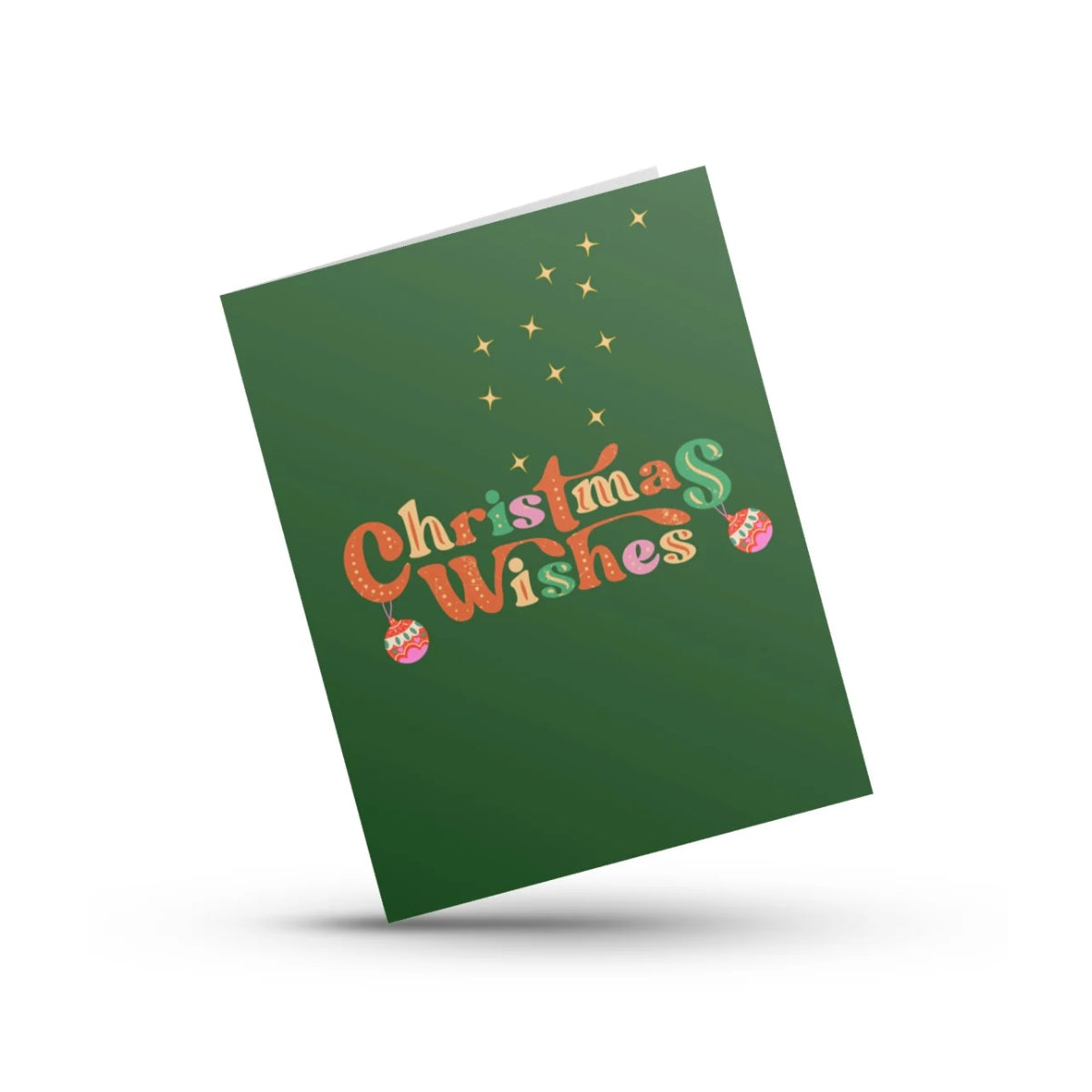 Christmas Wishes Holiday Greeting Card
