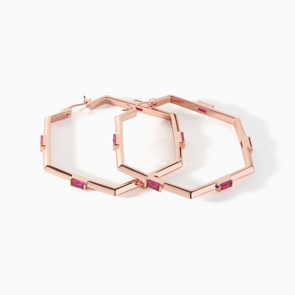 The Claire Hoop Earrings - Large