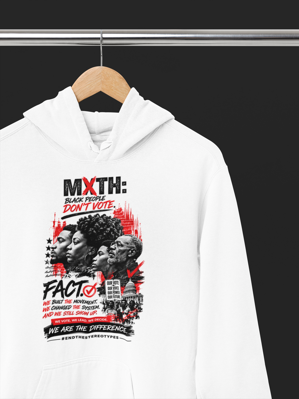Myth vs. Fact Vote Hoodie