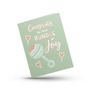 Bundle of Joy Baby Greeting Card