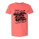 That Girl — Black Graffiti Graphic Tee | Around the Way Girl Collection