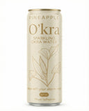O’kra – Sparkling Okra Water (Pineapple) | Hydration & Skin Health