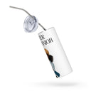 Engineer on a Mission Slim Steel Tumbler