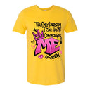 The Only Person I Ever Had to Convince Was ME — Hot Pink Graffiti Tee | Around the Way Girl Collection