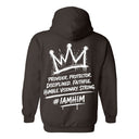 I AM HIM — King Anointed | White Ink | Pullover Hoodie | King Collection