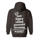 I AM HIM — Prince Becoming | White Ink | Pullover Hoodie | Legacy Collection