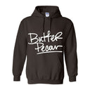 Butter Pecan – Women's Hoodie | Caramel Brown Melanin Affirmation - White