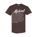 I AM HIM — Husband Definition | White Ink | T-Shirt | Definitions of HIM Collection