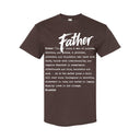 I AM HIM — Father Definition | White Ink | T-Shirt | Definitions of HIM Collection