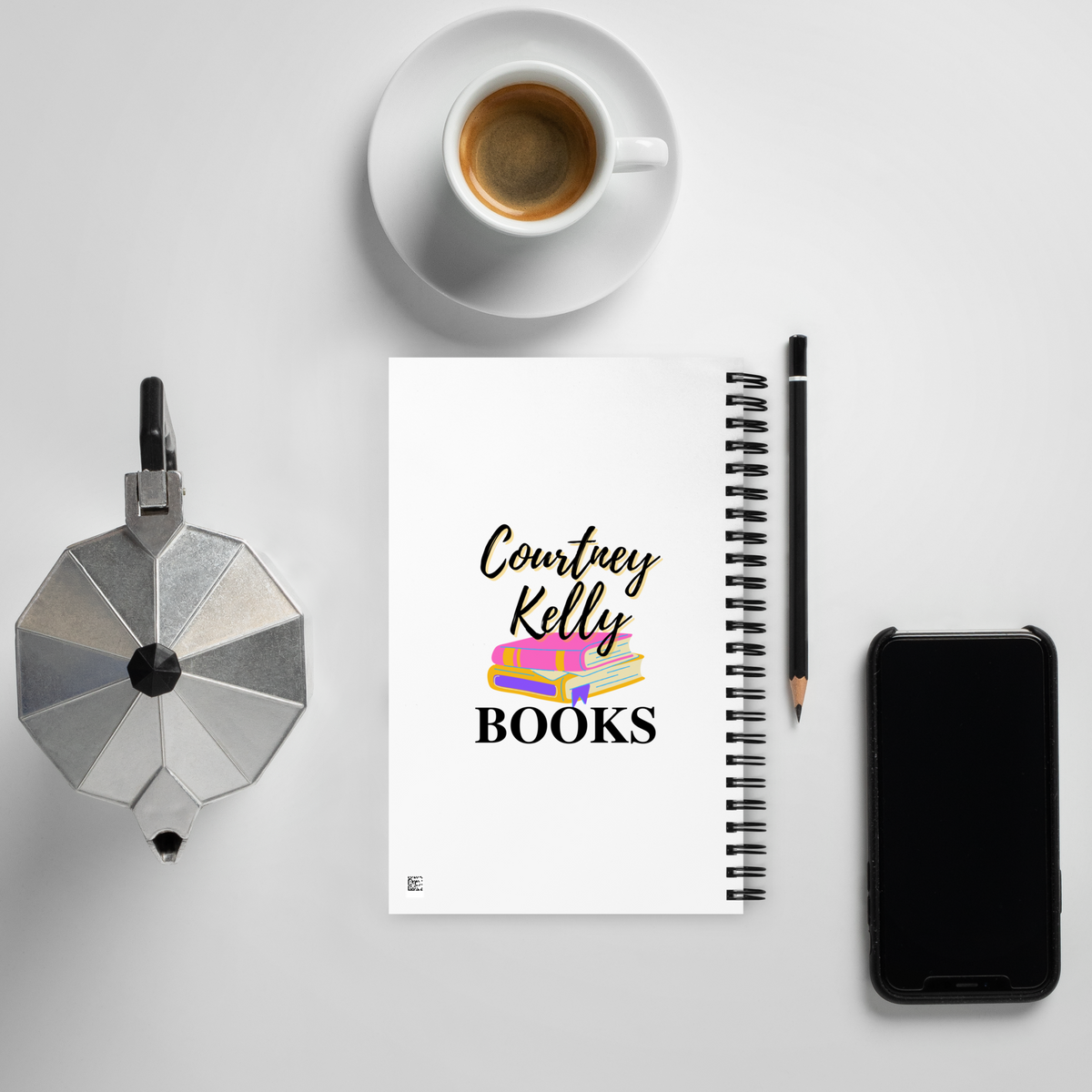 Girls Today Engineers Tomorrow Logo Spiral Notebook
