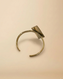 Diamond Face Brass Bracelet