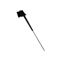Edge Brush with Metal End