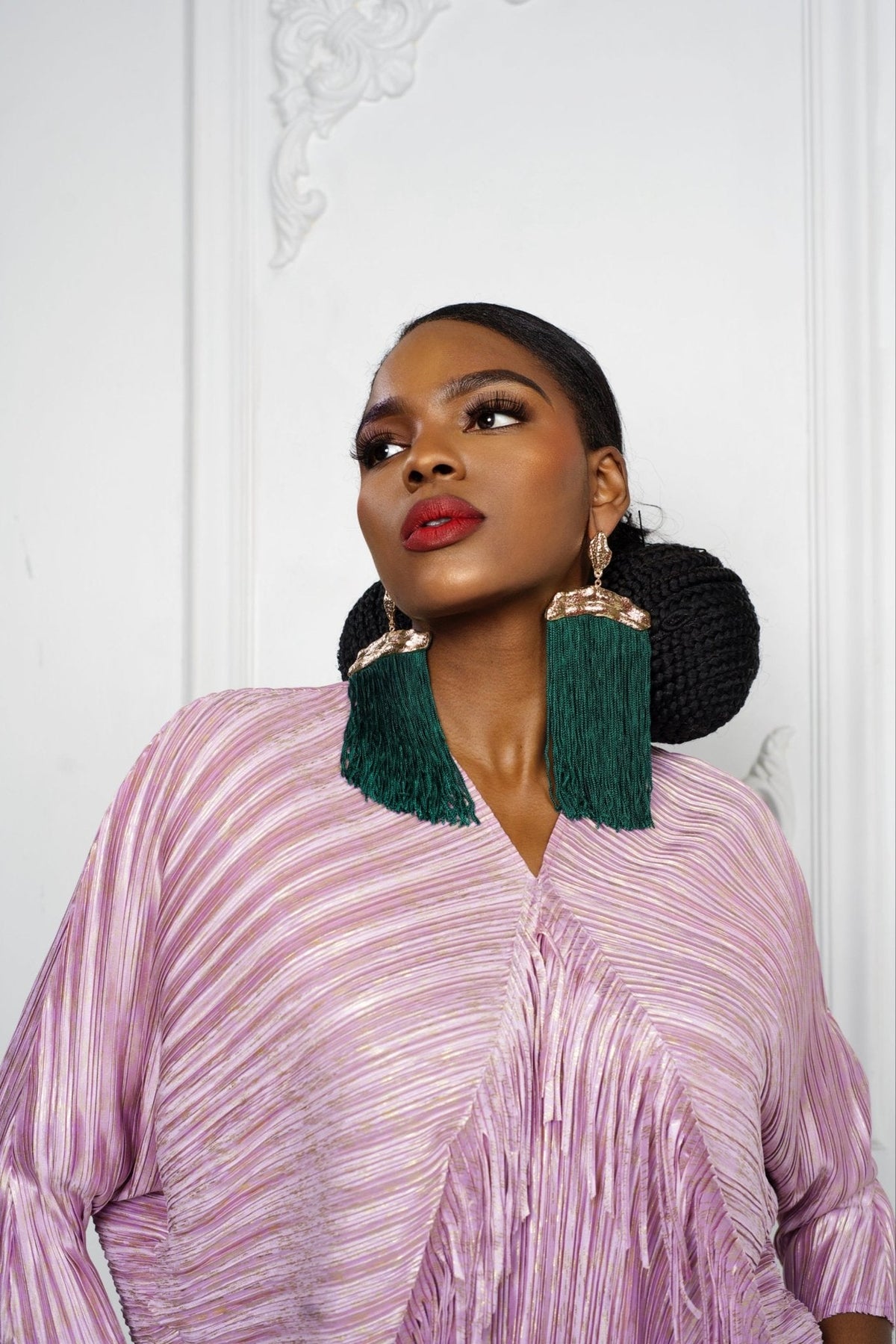 XL Fringe Symphony Earring