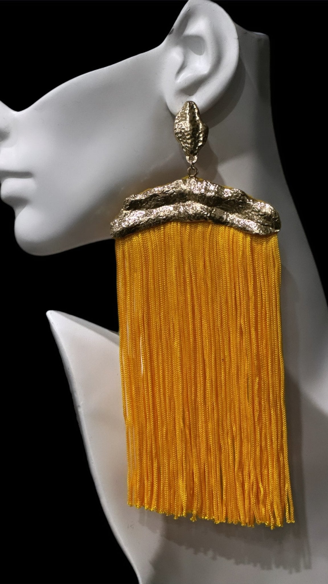 XL Fringe Symphony Earring