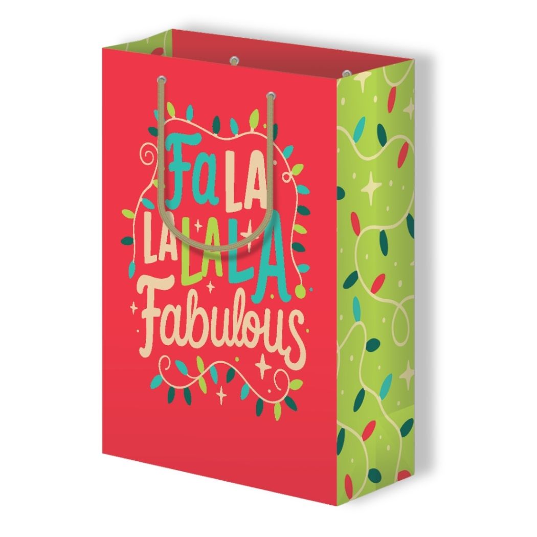 Fa La Fabulous Christmas Gift Bag