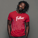 I AM HIM — Father Definition | White Ink | T-Shirt | Definitions of HIM Collection