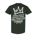 I AM HIM — King Anointed | White Ink | T-Shirt | King Collection