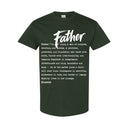 I AM HIM — Father Definition | White Ink | T-Shirt | Definitions of HIM Collection