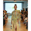 Frema Kandy Wrapped Ankara Fabric Neckpiece